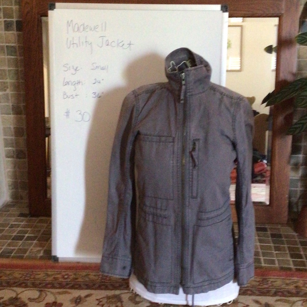 Madewell Charcoal Utility Jacket